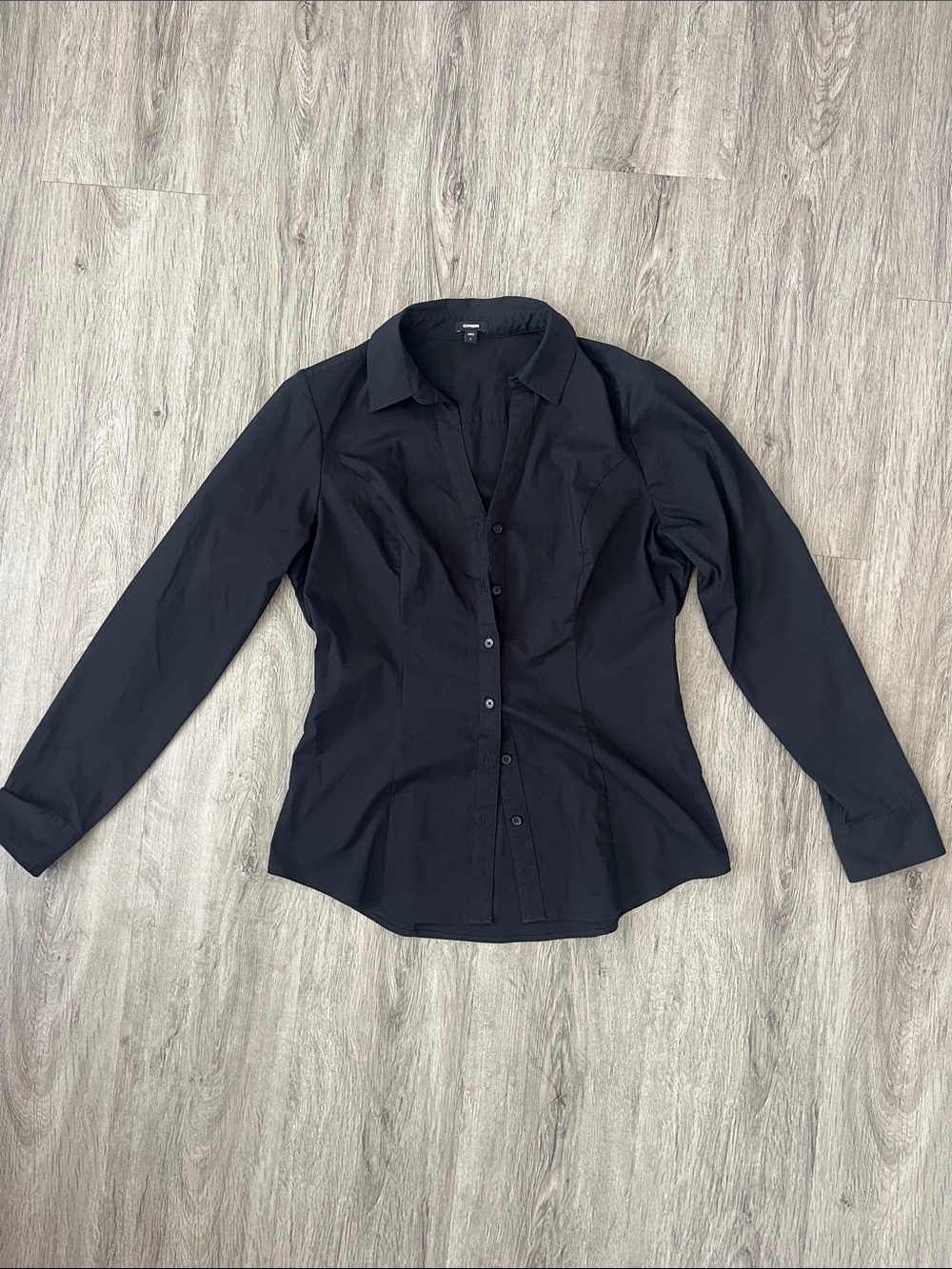 Express Fitted Collared Button Down